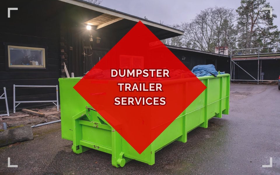 Reliable Dumpster Trailer Services in South Florida | Pro Solutions