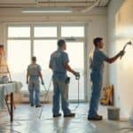 Commercial painting scheduling: Minimize business disruption